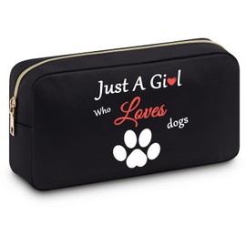 Dog Lover Gifts for Women Cosmetic Bag Dog Birthday Gifts Ideas for Daughter Sister Bestie Dog Themed Gifts for Women Makeup Bag Dog Gifts for Dog Lovers Christmas Birthday Gift