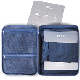 Shirt Case for Business Trips, (Newest Improved Model) Travel Shirt Storage, Wrinkles/Shape Loss Prevention, Compact, All-in-One Necktie/Shirt Suitcase