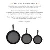 Jim Beam HEA Set of 3 Pre Seasoned Cast Iron