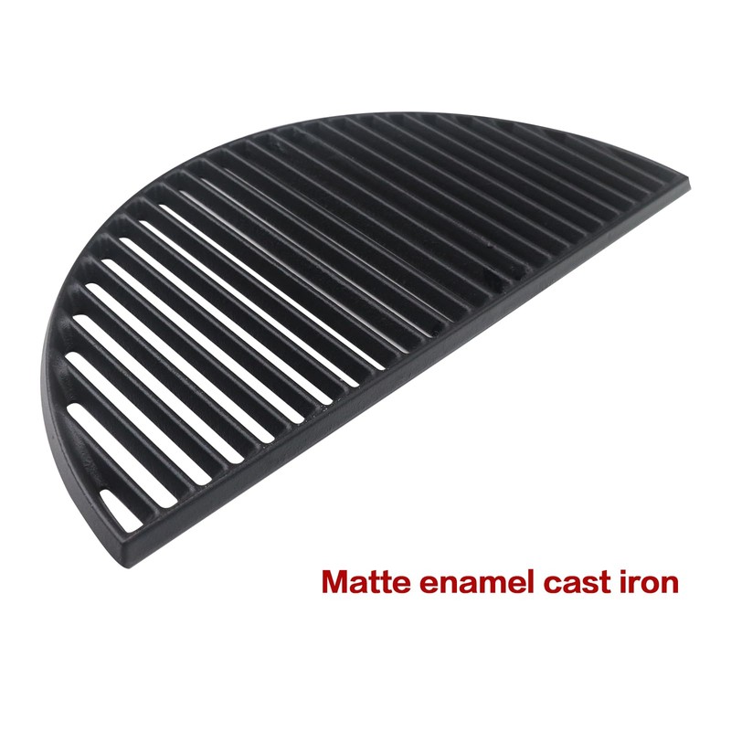 18" Half Moon Grill Griddle For kamado joe Classic I,