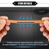 X AUTOHAUX Car Door Edge Guard, 32.8ft U Shape Rubber