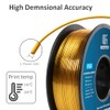 Geeetech Silk PLA Filament 1.75mm for 3D Printer, Metal-Like Shiny