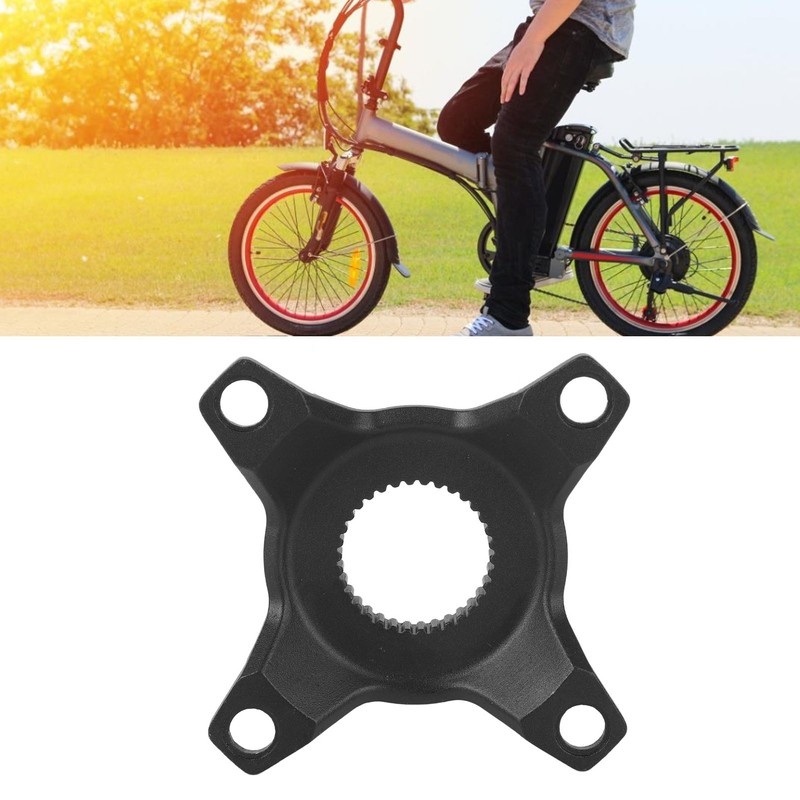 Motor Bike Gear Adapter 4 Jaw Base Mid Drive Chainring