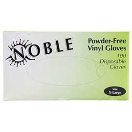 Vinyl Gloves Disposable Powder Free, 200 Gloves, 2 Boxes of 100 Each, Extra Large Size