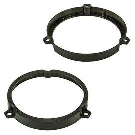 tomzz Audio 2825-003 Speaker Rings Adapter Brackets Compatible with Kia Rio from 2017 Front Door Rear for 165 mm DIN Speaker