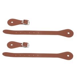 WOONEKY 2pcs Adjustable Fake Leather Riding Straps for Thigh High Boots Elegant Buckle Versatile Cowboy Boot Belts Stylish Fit for Women