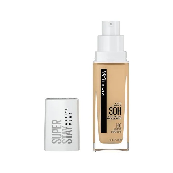 Base Líquida Maybelline Superstay Active Wear Tono 140 Light Tan
