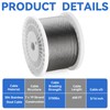 3/16 Stainless Steel Cable Decking Cable Railing 7 x 19