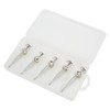 5pcs LED Octopus Hook Strong Penetration High Carbon Steel Electronic