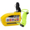 FD-MOTO Alarm Disc Lock & Reminder Cable Yellow