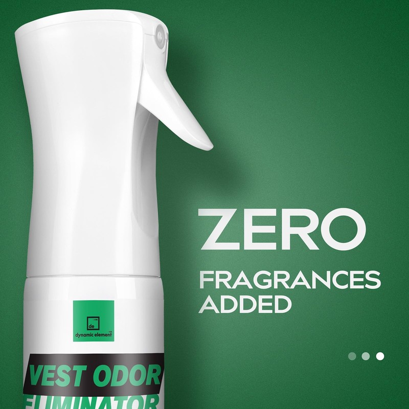 Dynamic Element Vest Odor Eliminator Spray – Unscented Odor Remover