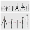 BONFOTO Portable Aluminum Alloy B674A Lightweight Camera Travel Tripod Monopod
