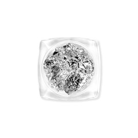 Mesauda MNP Crumpled Foil Silver 0,3 gr - nail art metallic foils