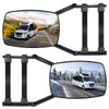 KAOLALI Car Towing Mirrors, Caravan Towing Mirrors, 2 PCS Extended