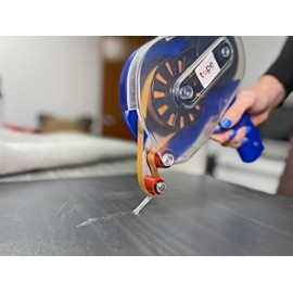 WOD RWATG20 General Purpose ATG Tape, 1/4 inch x 36 yds. (Set of 6 Rolls) Adhesive Transfer Tape Glider Refill Rolls Clear Adhesive on Gold Liner (Acid Free)