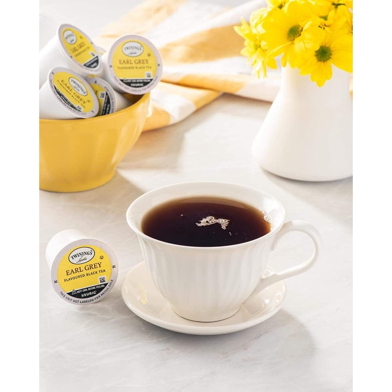 Twinings Tea K-Cup Assortment, Herbal & Black (Pack of 24)