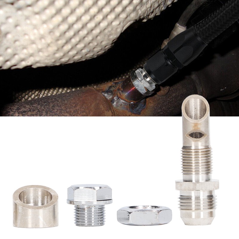E VAC Scavenger Kit Stainless Steel Universal 10AN Bung M18