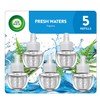 Air Wick Aromatizante de Ambiente Continuo, Fresh Waters, 5 repuestos