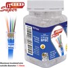 ITBEBE 300 Pieces RJ45 Cat6 Pass Through Connectors - Gold
