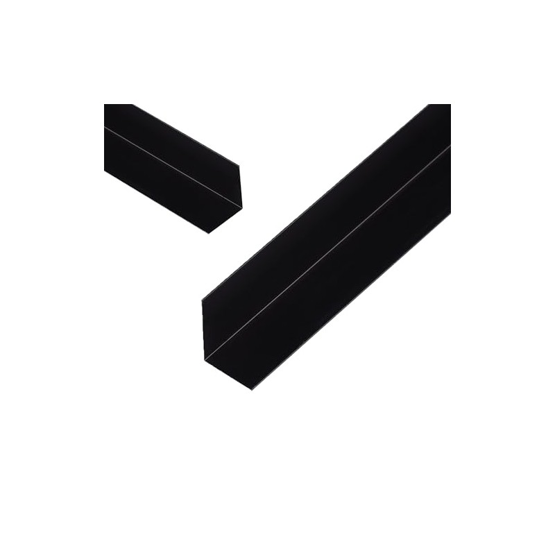 5 x siwitec Angle Profile, Aluminium Profile, Black Anodised 10