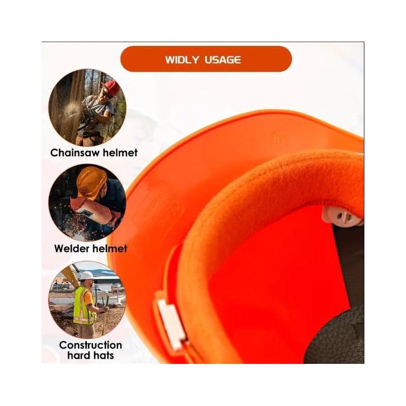 KOLIBROX Hard Hat Sweat Band with Liners. Hardhat Band Liner