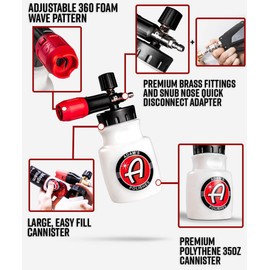 Adam's Premium Foam Cannon 2.0 (Snub Nose Combo)