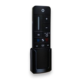 Makesus Ceiling Fan Remote Holder Wall Mount for Home Decorators Collection Reversible Ceiling Fan Remote Control - Remote Not Included (1 Pk Black)