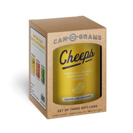 CAN-O-GRAMS Fillable Easter Gift Canister Set (Better Than Chocolate Bunnies) Fill With Easter Goodies for Family, Friends Or Events - Gift Box Replacement Can For Presents, Money, Gift cards, Candy &