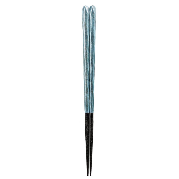 一双 箸 ポリエステル塗装 漆 流彩 (りゅうさい) 日本製 木製 (天然木) 滑り止め加工