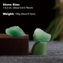 VMDEKK VMDEKK Green Aventurine Raw Crystals and Gemstones Kit,7 Chakra Crystals Healing Crystal Gifts for Women, Natural Tumbled Stone for Reiki,Wiccan,Decoration,Crystal Gravel for Beginner