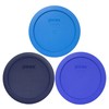 Pyrex 7201-PC 4-Cup Sapphire, Marine Blue, & Blue Food Storage