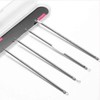 Easy Sebum Removal Extractor Set for Blackhead Management Nose Sebum Remover 2 Extractor Set - Rose Gold 4ea
