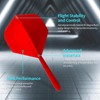 HRLORK 3 Packs Dart Flights Integrated Dart Flights and Dart