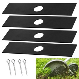 613223 Edger Blades 8"x2"w for Most Edger Ryobi/Craftsman/Echo/Stihl/Maruyama/Green Machine, 4 Pack 613223 Edger Blades Fits 720-237-001 216062 237001 4133-713-4101 613223R 791-613223