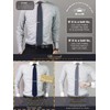 WANDM Men's Pointed Knit Tie Necktie Width 2.75 inches Washable