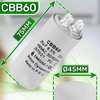 Starting Capacitor CBB60 450V 25µf Capacitor ONIX TECH