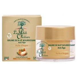 Le Petit Olivier Nourishing Anti-Aging Night Balm Argan Oil 50 ml