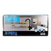 Meer Mezcladora P/fregador Monomando Negro Mate Meer