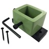 Jewellers Tools BRACELET/BANGLE MANDREL TANG HOLDER (GREEN) : Rotating Vice/Clamp