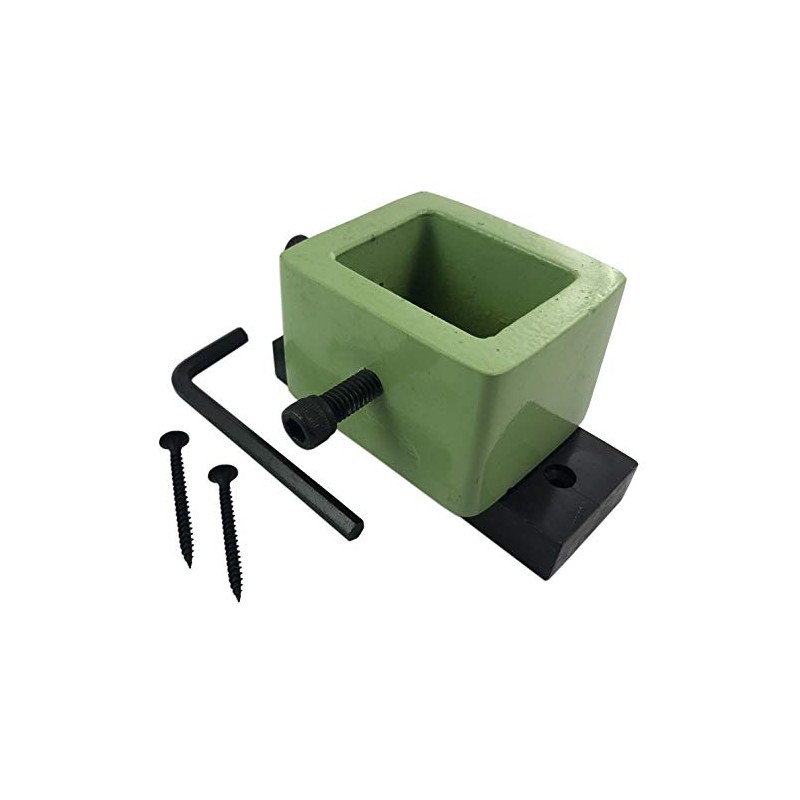 Jewellers Tools BRACELET/BANGLE MANDREL TANG HOLDER (GREEN) : Rotating Vice/Clamp