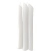 Candlestock White Drip Candle 25 Pack