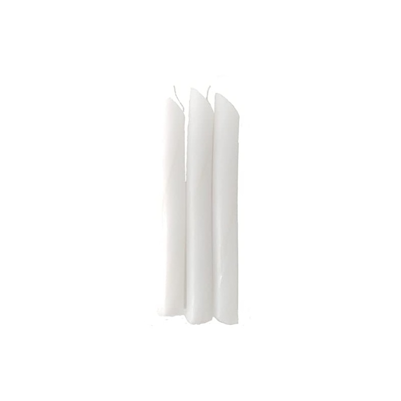 Candlestock White Drip Candle 25 Pack