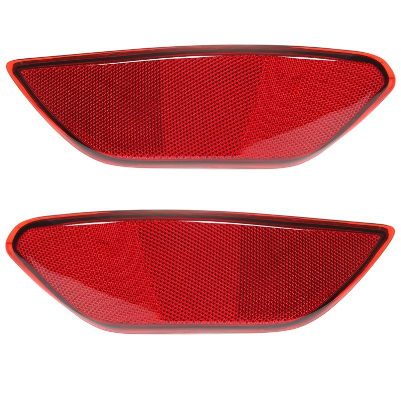 2PCS Rear Bumper Reflector Light 95863110500 Car Tail Warning Light