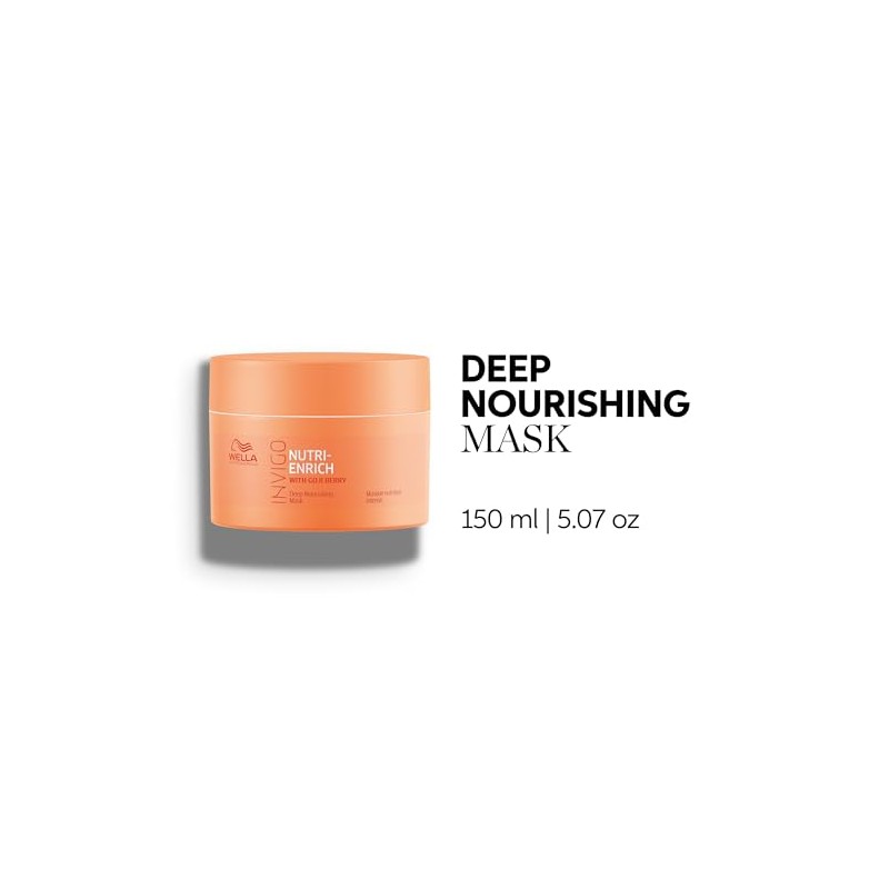Wella Professionals Invigo Nutri-Enrich Mascarilla Nutritiva e Hidratante Profunda Para