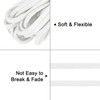 uxcell Flat Leather Cord, 5.5 Yard 5mm Leather String Strips
