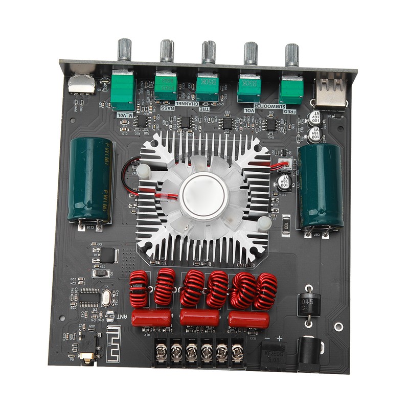 HT21 Bluetooth Power Amplifier Board with Subwoofer 2.1 Channel TDA7498E