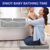 Ziixuper Baby Bath Kneeler and Elbow Rest Pad Set, Memory