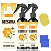 Egmsic 2PCS Beeswax Spray,Natural Furniture Polish,Beeswax Spray Cleaner, Wood Polishing