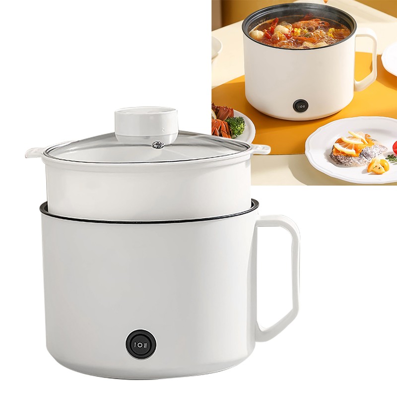 Mini Hot Pot Portable Fast Heating Easy to Clean Multifunctional