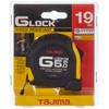 TAJIMA G9P50MY Shock-Resistant Tape Measure, Black, 5 m x 25